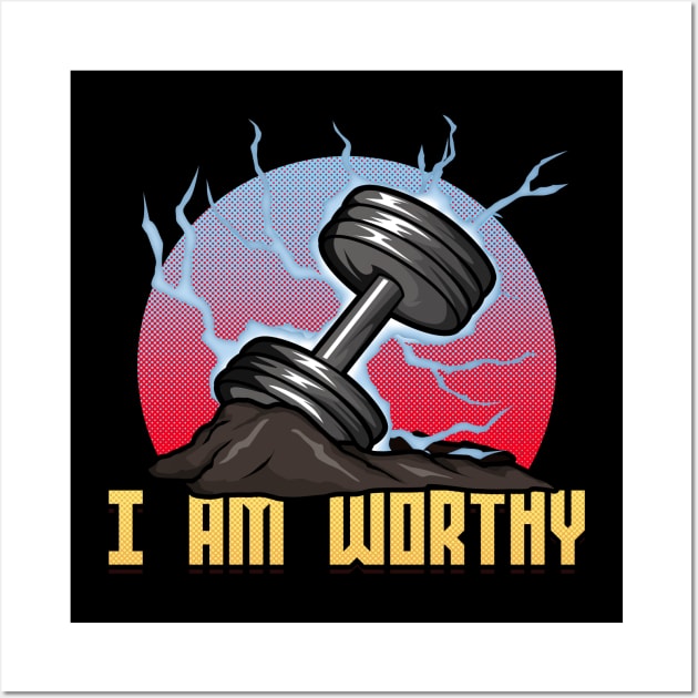 I am worthy Wall Art by Markus Schnabel